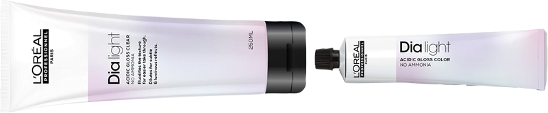 zdjęcie tubki farb loreal professionnel dia light