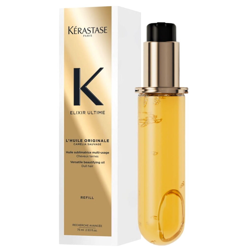 Kérastase Elixir Ultime - wkład olejeku do włosów do wielokrotnego napełniania 75ml.