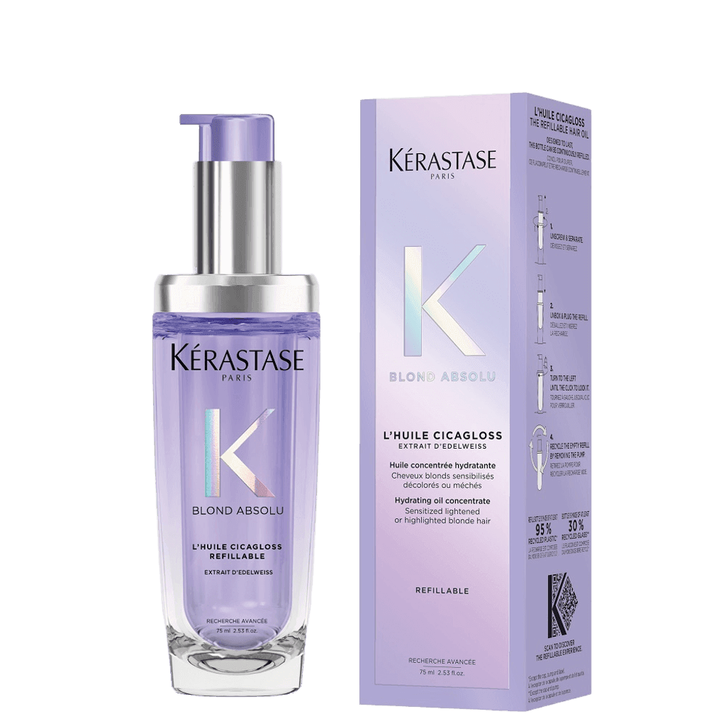 Kérastase Blond Absolu – olejek wygładzający i nabłyszczający włosy blond