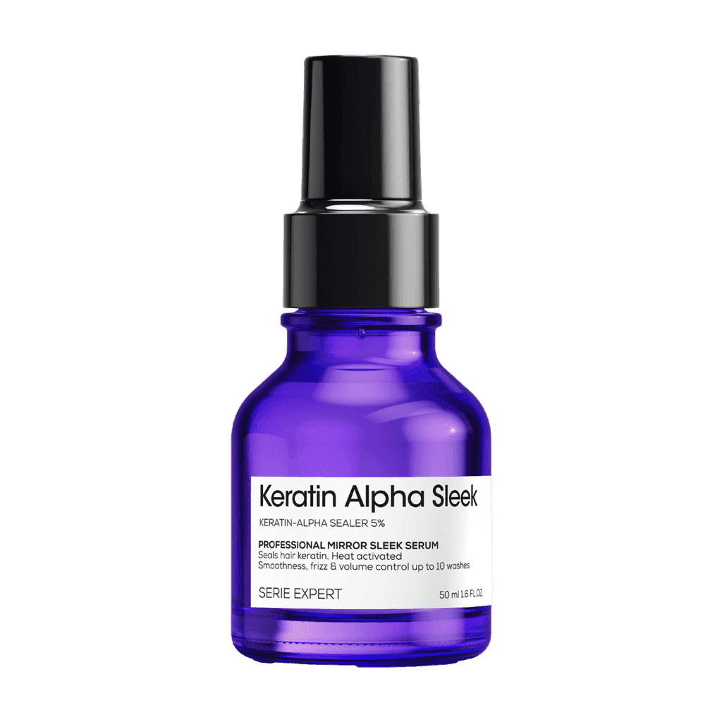L’Oréal Professionnel Keratin Alpha Sleek serum wygładzające 50 ml – termoochrona i lustrzany połysk
